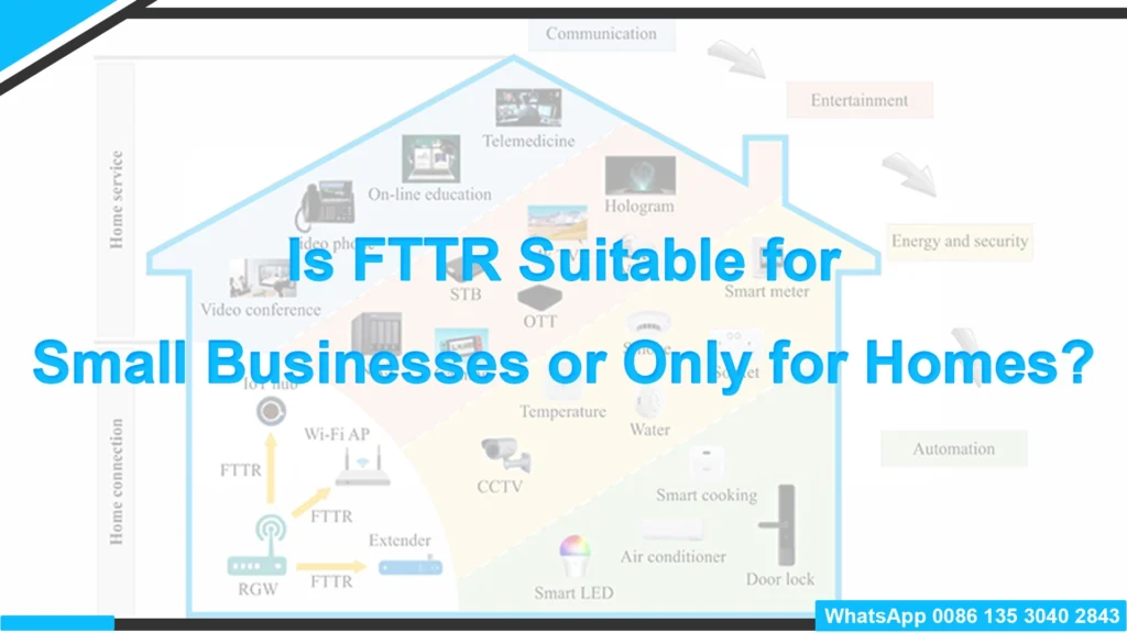 Is FTTR Suitable for Small Businesses or Only for Homes?